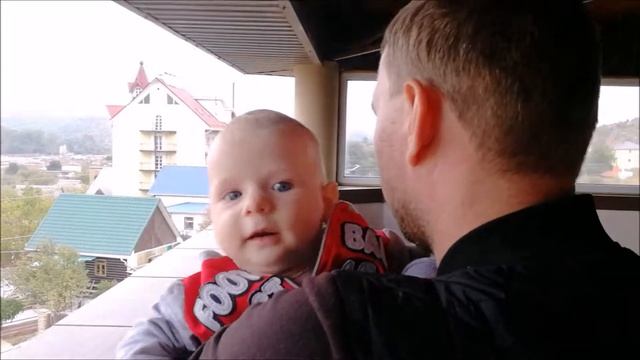 Путешествие с малышом 5 месяцев на море в Сукко смотреть онлайн
