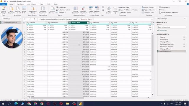 Data cleaning in Power query editor Power BI (Beginners must watch!) смотреть онлайн