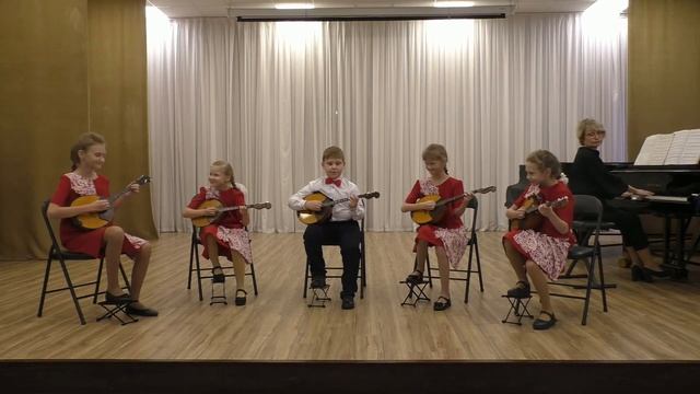 Унисон домристов, преподаватель Бедарева М.Ф. смотреть онлайн