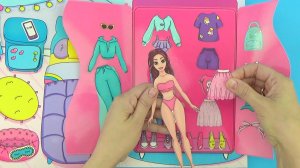 Бумажная кукла с питомцем Domikis. Игрушки из мультиков