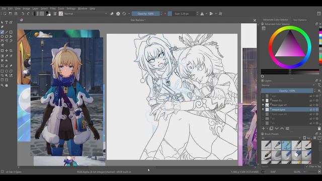 Fu Xuan & Lyxn Honkai Star Rail Art Contest смотреть онлайн