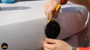 Инструкция по покраске значков на автомобиле в жидкую резину