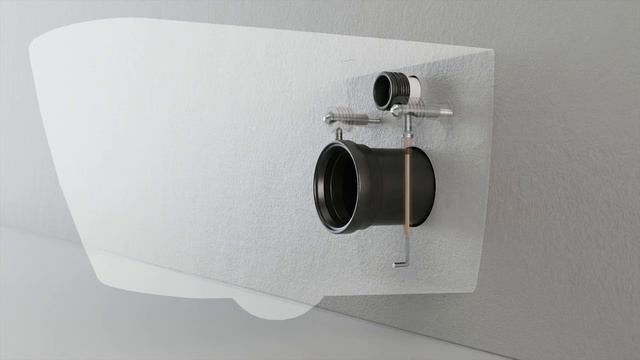 Монтаж подвесного безободкового унитаза Creavit Elegant