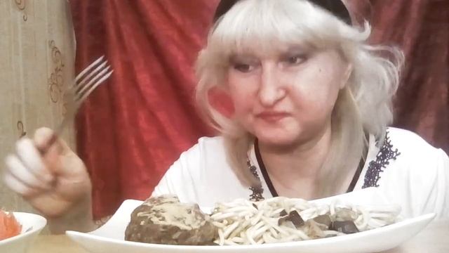 MUKBANG/ Спагетти с тефтельками. смотреть онлайн