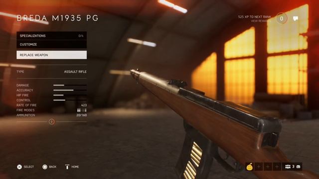 Weapon Stats: Battlefield V-Breda M1935 PG смотреть онлайн