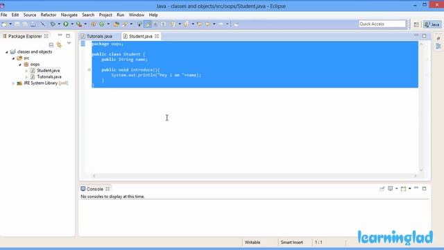 Classes, Objects, Methods | Java Object Oriented Programming Video Tutorials смотреть онлайн