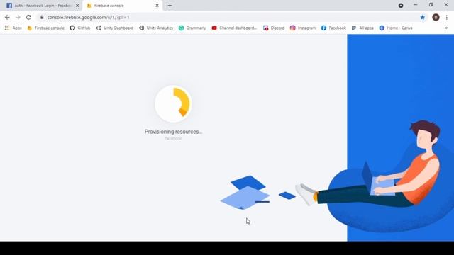 Facebook Authentication with Firebase in Unity - 2021 смотреть онлайн