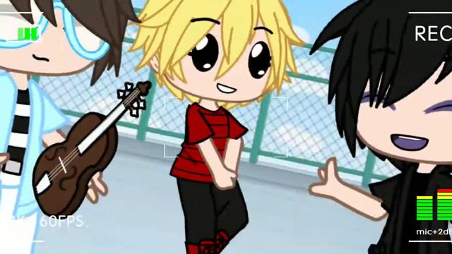 Скрипка Vs голос{Градус ТВ×Уточка Джек×Райм}{meme Gacha Club}