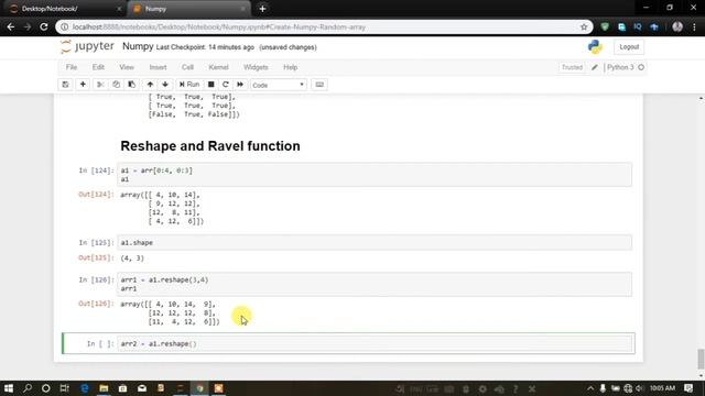 Numpy Bangla #9 - Reshape and ravel function in Numpy смотреть онлайн