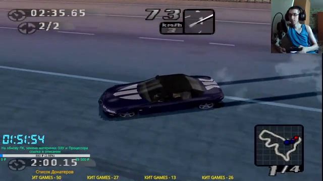 Прохождение Need for Speed: High Stakes эмулятора PS1 • Duckstation Стрим 4 смотреть онлайн