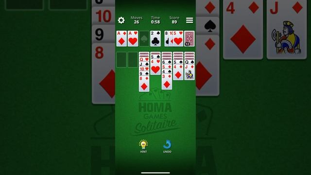 Solitaire Klondike Classic #1 (by HOMA GAMES) IOS Gameplay Video (HD) смотреть онлайн