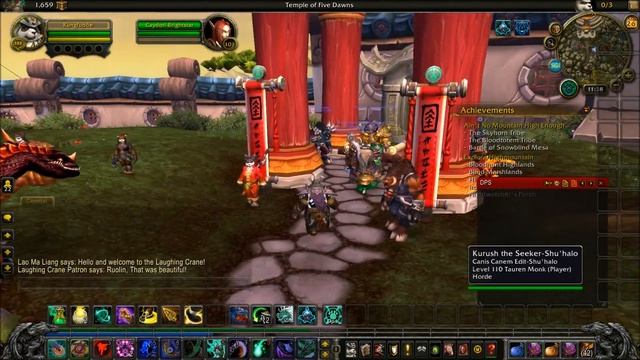 WoW Legion:Monk Order Hall-Temple of the Five Dawns смотреть онлайн