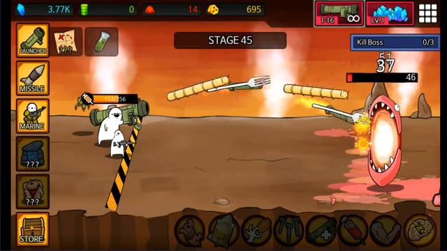 Missile Dude RPG : Tap Tap Missile | First Look | Android Games смотреть онлайн