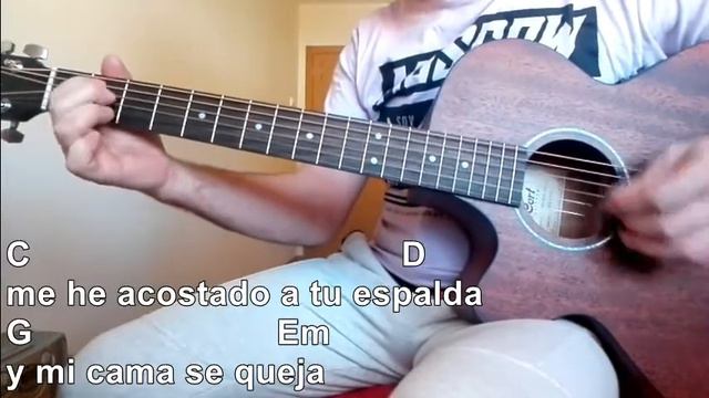 Tutorial todoguitarra: aunque tu no lo sepas (Quique Gonzalez) смотреть онлайн