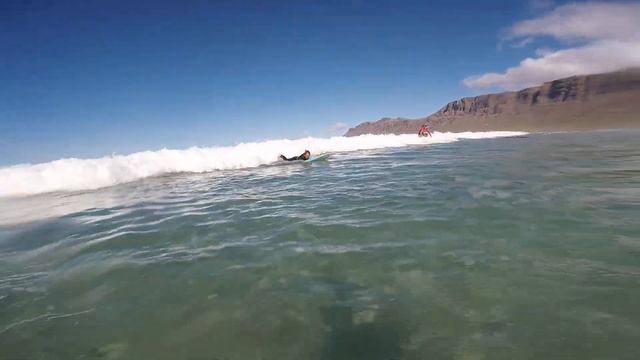 Обзор Атлантического океана на острове Ланзерот смотреть онлайн