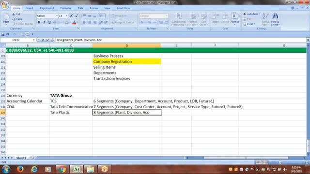 Oracle R12 Financials Training | 13th Session | Multi-Org Overview Part-1 смотреть онлайн