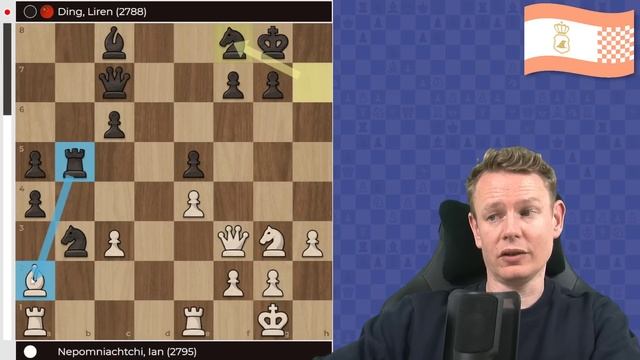 Schach-WM 2023: Gustafssons Analyse von Nepomniachtchi vs. Ding Liren, Partie 9 (Berliner Mauer) смотреть онлайн