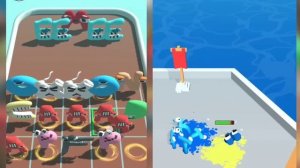 Merge Alphabet Lore Run, Number Lore, Merge ABC Letter Go Gameplay ⭐⭐⭐ abcde