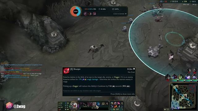 On-Hit Katarina turns your entire team to dust in seconds (WTF IS THAT DAMAGE?) смотреть онлайн