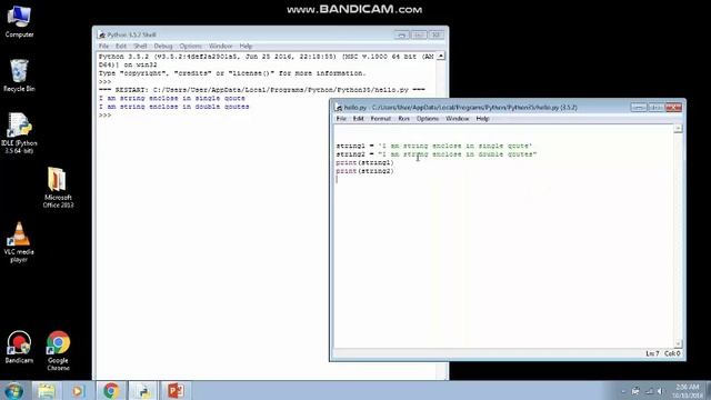 Python Tutorial - Strings , Boolean and Integers смотреть онлайн