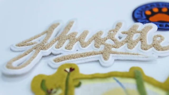 Custom National Flag Logo 8 CM Iron On Embroidery Patch Polyester Twill Cotton Fabric смотреть онлайн