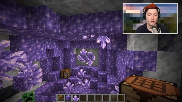 How to Find, Harvest, and Automate Amethyst Geodes for Amethyst Shards in Minecraft смотреть онлайн