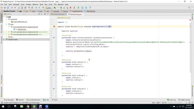 MapBox SDK Tutorial in Android Studio PART 2 (Adding Markers) смотреть онлайн