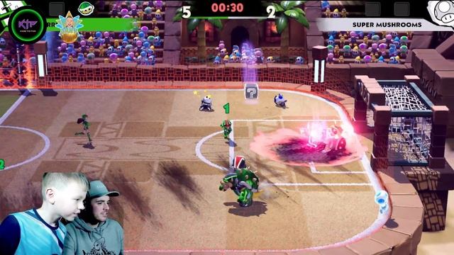 Part 2 - Turbo Cup on Mario Strikers смотреть онлайн