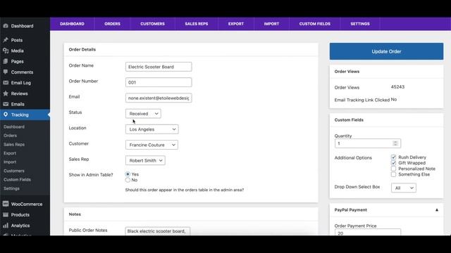 Order Tracking WordPress Plugin - Payments Settings смотреть онлайн