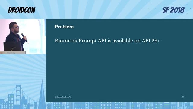 droidcon SF 2018 - Buffed up Biometrics смотреть онлайн