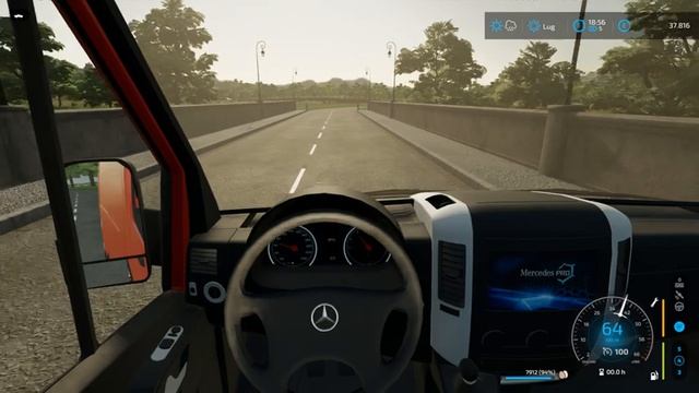 FARMING SIMULATOR 22-ITA-HAUT BEYLERON #19-MERCEDES SPRINTER E MOD FASTER GREENHOUSE смотреть онлайн