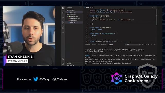 Build Your GraphQL APIs Faster with Nexus Schema - Ryan Chenkie смотреть онлайн