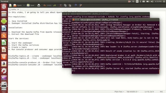 Apache Kafka Installation on Ubuntu смотреть онлайн