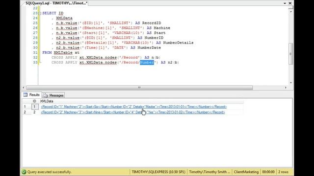 TSQL: Working With XML Part I смотреть онлайн