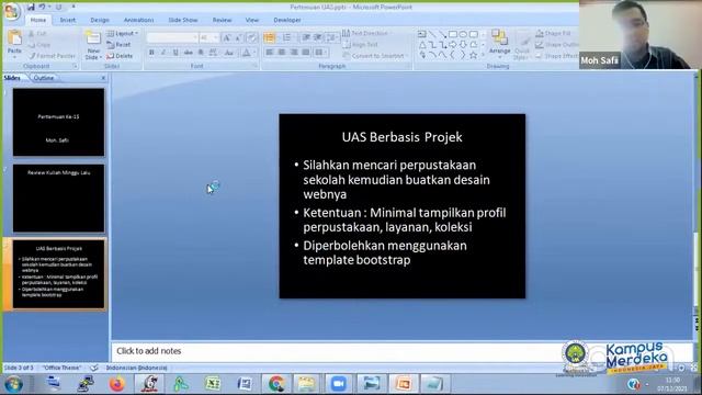 Project Based Learning pada Kelas Desain Web #MerdekaBelajar смотреть онлайн