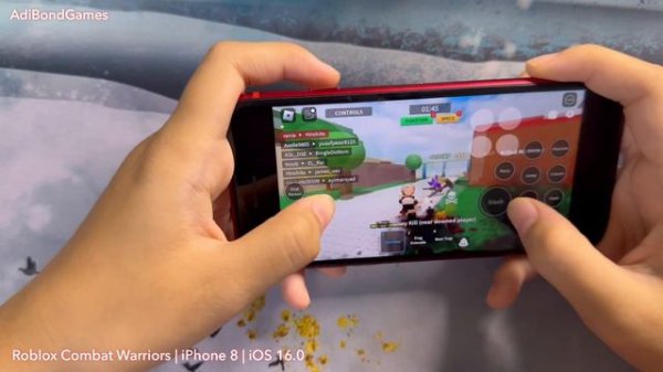 Roblox Combat Warriors | iPhone 8 | iOS 16.0