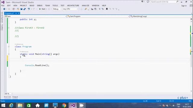 Sealed Class (Sealed Keyword ) in C# смотреть онлайн