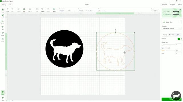 xTool Creative Space Beta Tutorial for the xTool D1 Pro смотреть онлайн