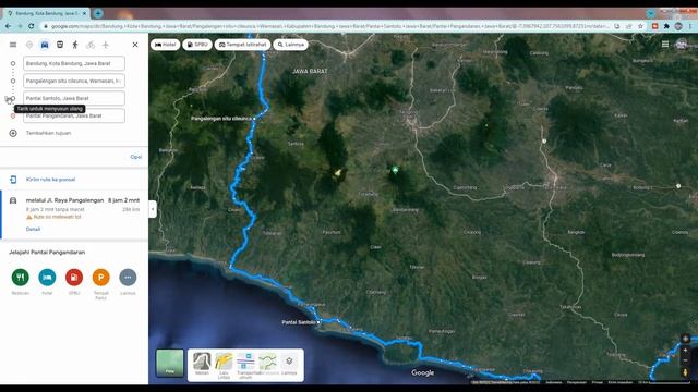 TOURING MOTOR SANTOLO PANGANDARAN смотреть онлайн