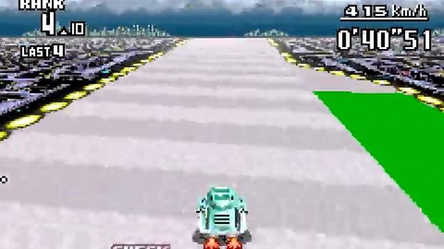 F-Zero Maximum Velocity (First Race - Knight - Beginner - Gameplay) [GBA] смотреть онлайн