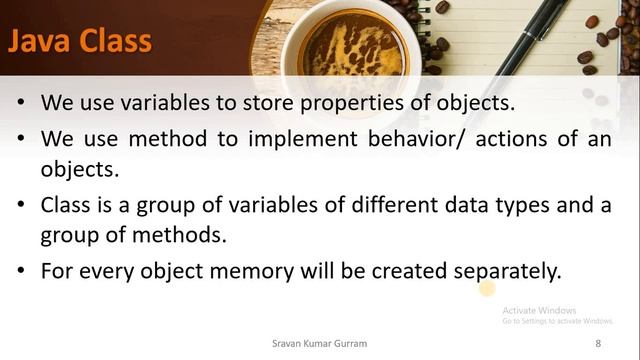 #9. Class and Object in Java with animation смотреть онлайн