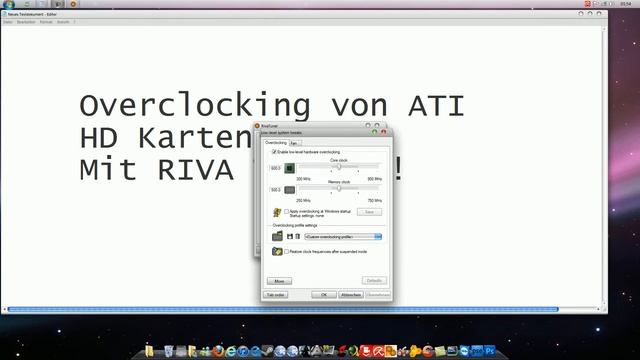 Overclocking ATI HD Card's (RivaTuner) (HD) смотреть онлайн