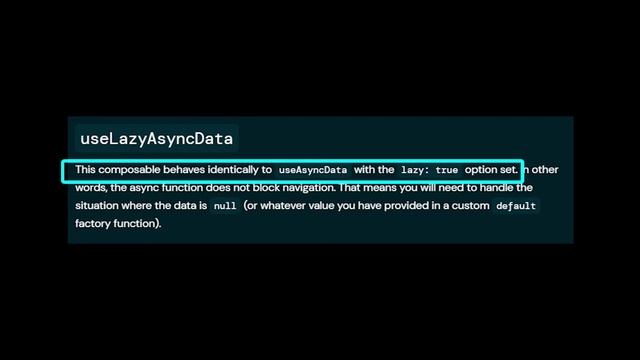 The MAGIC of Nuxt v3 useLazyAsyncData ? (Creating a better app UX). смотреть онлайн