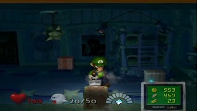 Luigi's Mansion Walkthrough Part 10: Billiard Fish and Lost Items смотреть онлайн