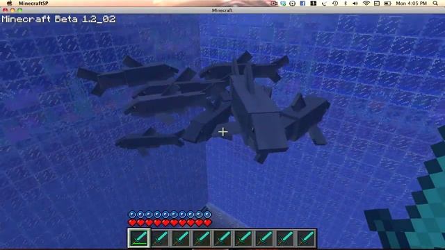 Minecraft [DUAL MOD] Sharks And Crabs Plus Coral Reef?! смотреть онлайн