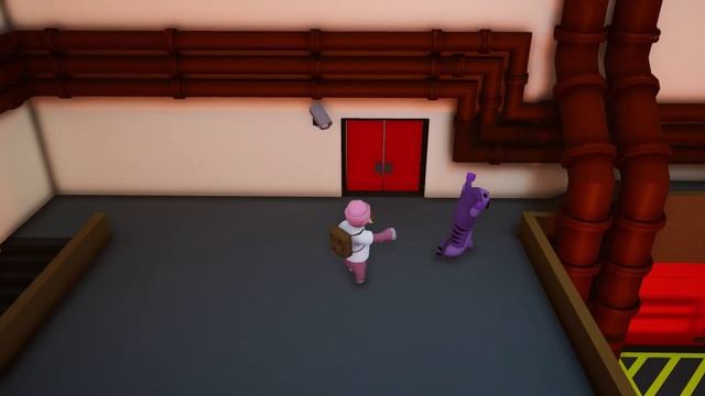 СРАНЫЙ ТУРБО МОРТИ в Gang Beasts! смотреть онлайн