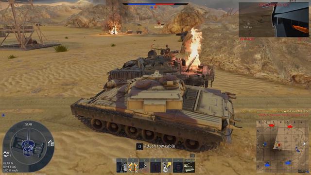 【War Thunder】T-80BVM & Object 292 - USSR Top Tier Gameplay #6 смотреть онлайн