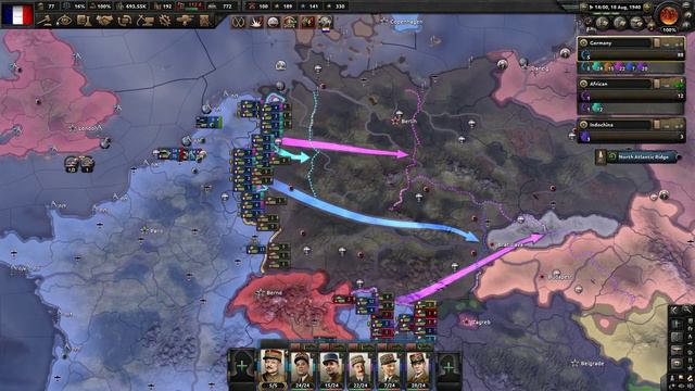 Hearts of Iron IV: La Resistance as Monarchist France - ep10 смотреть онлайн