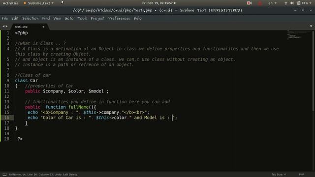 Class and Object in php || Oops concepts смотреть онлайн