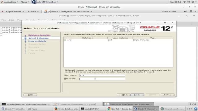 2.3. Delete database with DBCA in Oracle 12C смотреть онлайн